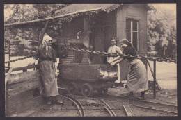 BELGIUM, Vintage Postcard, Le Charbonnage (Coaling) - Mineral