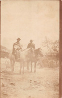 A812 Ethnic Pair Chilian Huaso Farm Laborers Horse La Calera 1909 RPPC Postcard - Otros & Sin Clasificación