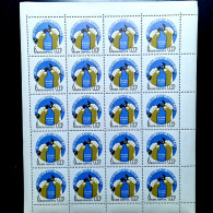 Russia 1962 - MNH - USSR 6 Kopecks - Disarmament - 20 Stamps Full Sheet - Neufs