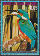 1976 Äquatorial-Guinea ⵙ Mi:GQ 929, Yt:GQ 95-A, Common Kingfisher (Alcedo Atthis), Vögel - Äquatorial-Guinea