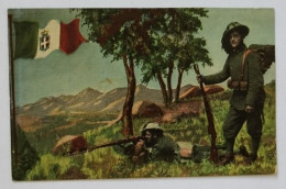 I864 Cartolina Militare Www1 Bersaglieri In Trincea - Other & Unclassified