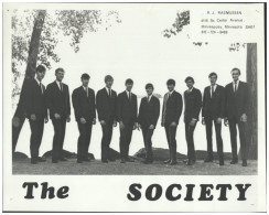 C553/ The Society  USA Popband Pressefoto 25,5 X 20,5 Cm Ca.1968 - Autres & Non Classés