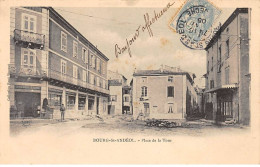 BOURG SAINT ANDEOL - Place De La Tour - Très Bon état - Bourg-Saint-Andéol