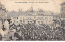 CHATEAUROUX - Place Saint Cyran - Marché Aux Volailles - état - Chateauroux