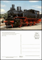Güterzug-Tenderlokomotive Deutsche Reichsbahn Im Bw Erfurt-West 1987 - Trenes