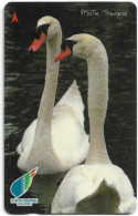 Singapore - Jurong Birdpark - Mute Swans - 79SIGD (Normal 0), 1996, 160.000ex, Used - Singapore