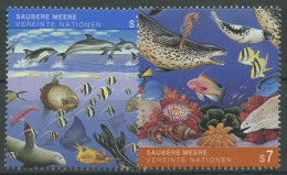 UNO Wien 1992 Umweltschutz Saubere Meere Fische 127/28 Postfrisch - Ungebraucht