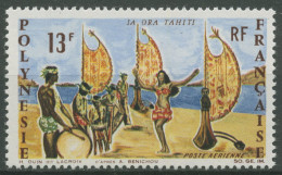 Französisch-Polynesien 1966 Es Lebe Tahiti Boote Tanz 62 Postfrisch - Nuevos