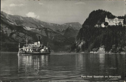 Brienzersee BE Park Hotel Giessbach Schiff - Sonstige & Ohne Zuordnung