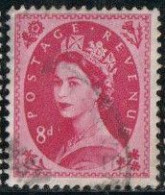 GB 1958 Yv. N°337 - 8p Rose - Oblitéré - Usati