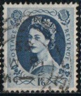 GB 1958 Yv. N°342 - 1/6 Bleu - Oblitéré - Usati