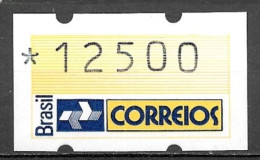 Brasil 1993 Brasiliana 93 Semi-Autómato Definitivo (Logonarca ECT) RHM SE 04 - Ongebruikt
