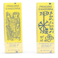 FRENCH ANDORRA - MNH - 2 COMPLET BOOKLETS - Booklets