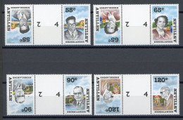 Niederl. Antillen Kehrdruck Zwischensteg 642-45 Postfrisch #HU186 - Anguilla (1968-...)