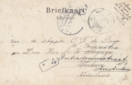 Surinam 1915: Post Card Paramaribo To Amsterdam - Indonésie