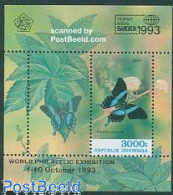 Indonesia 1993 Bangkok 1999 S/s, Mint NH, Nature - Butterflies - Indonésie