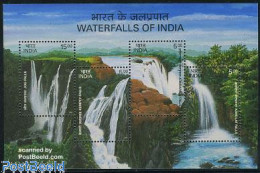 India 2003 Waterfalls S/s, Mint NH, Nature - Water, Dams & Falls - Ungebraucht