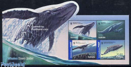 Australia 2006 WWF, Whales 4v M/s, Mint NH, Nature - Sea Mammals - World Wildlife Fund (WWF) - Nuovi