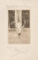 Original Fotografie Mit Eigenh. Unterschrift, Ort Und Datum. - Oberhalb Des Fotos Mit Eigenhändiger Bezeichnu - Other & Unclassified
