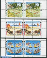 Jersey 1993 Definitives 3 M/ss, Mint NH, Various - Tourism - Jersey