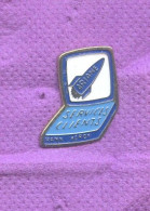 Rare Pins Fusee Ariane Espace Rank Xerox N390 - Space