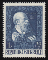 883 80 Jahre Künstlerhaus Wien, William Unger (1837 - 1932), 1 S + 50 G, ** - Unused Stamps