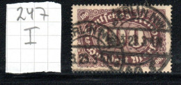 247 I  Used/gest.  (ty345) - Errors & Oddities