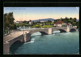 AK Rheinfelden, Blick über Den Rhein Auf Die Rheinbrücke - Rheinfelden