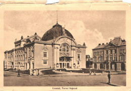 CERNAUTI, TEATRUL NATIONAL, UCRAINA, POSTCARD, ROMANIA - Romania