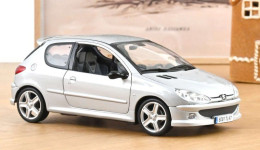 Norev - PEUGEOT 206 RC 2003 Gris Métallisé Réf. 184726 Neuf NBO 1/18 - Norev