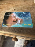 Belgacom Phone Pass 500 BEF Special Travel - Pubblicitari