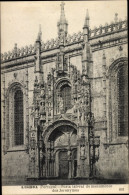 CPA Lisboa Lissabon Portugal, Porta Lateral Do Monumento Dos Jeronymos - Andere & Zonder Classificatie