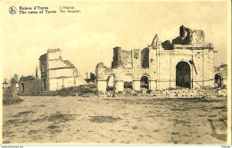 Belgique -  Flandre Occidentale - Ieper - Ypres - Ruines D'Ypres - L'hôpital - Ieper