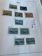 Canada, Small Collection Airmail, Yv 54, O/* - Luftpost