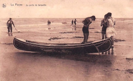 DE PANNE - LA PANNE -  La Partie De Barquette - De Panne