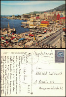 Bergen Bergen Panorama-Ansicht Bergen Utsikt Over Torget Og Vågen 1973 - Norvegia