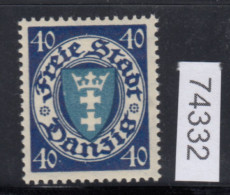 Danzig 1924 Mi.Nr. 199 X A **  Geprüft - Sonstige & Ohne Zuordnung