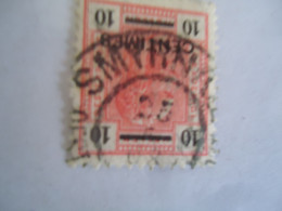 CRETE AUSTRIA  EMPIRE   STAMPS 10C    1904 OVERPINT CENTIMES  POSTMARK SMYRNA - Crete