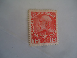CRETE AUSTRIA  EMPIRE  MLN   STAMPS   10C - Crete