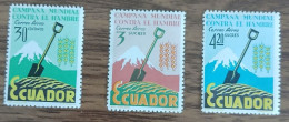 Equateur, FAO, 1963 Campagne Mondiale Contre La Faim - Ecuador