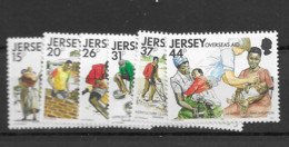1991 MNH Jersey Mi 553-58 Postfris** - Jersey