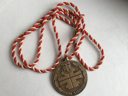 Germany Deutschland - DTB Dem Sieger Deutscher Turner Bund Gymnastics Gymnastique Medal Medaille Turnkreis Hannover - Sonstige & Ohne Zuordnung