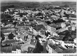 CK-BFP1-1086-16 - EN AVION AU-DESSUS DE CHATEAUNEUF-SUR-CHARENTE - L'Hotel De Ville Et Vue Generale - Chateauneuf Sur Charente