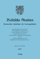Baltische Studien: Baltische Studien, Pommersche Jahrbücher Für Landesgeschichte. Band 93 NF, Bd. 139. - Kalender