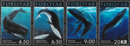 FEROE - CETACES - N° 404 A 407 - NEUF** MNH - Baleines