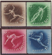HONGRIE-1952 -JO HELSINKY -Y&T   N° 1046/1049 N*-SÉRIE COMPLÈTE - Ungebraucht
