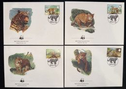 WWF - Belize - FDC - Premier Jour - Léopard - 1983 - FDC