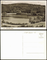 Ansichtskarte Daun Eifel Eifel. Gemünder Maar - Fotokarte 1949 - Daun