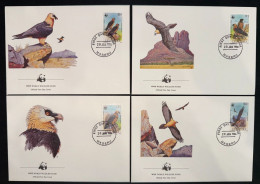 WWF - Lesotho - FDC - Premier Jour - Animaux Sauvage - Barbatus - 1986 - FDC