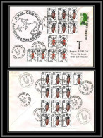 98598 RHM Centaure Assistance Aux Peches 30/12/1987 Taxé St Pierre Et Miquelon Naval Navale Lettre Cover - Impuestos